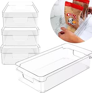 Kit 4 Organizadores De Geladeira Armário Legumes Vegetais