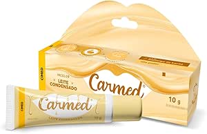 Carmed Leite Condensado Hidratante Labial Efeito Gloss Linha Doces 10g Cimed