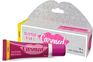 Carmed Glitter 3 em 1 com cor 10g