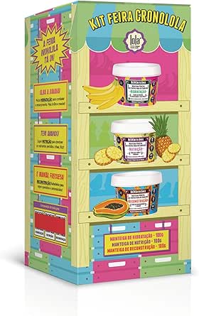 Kit Cronograma Capilar Be(m) dita Ghee 3 Produtos, Lola Cosmetics