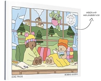 Dias frios (Fall-Winter) – Livro de colorir oficial Bobbie Goods