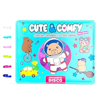 Cute & Comfy Super Special Edição 11 - Especial Capivaras e Outros Animais - Encadernação em Disco