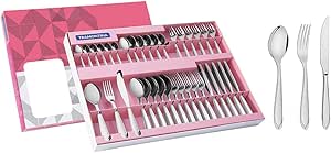 Faqueiro Aço Inox com Faca para Churrasco com 36 Peças Tramontina Laguna Prata