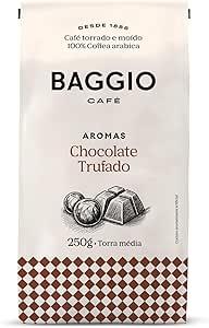Baggio Café Café Torrado E Moído Aroma De Chocolate Trufado 250G