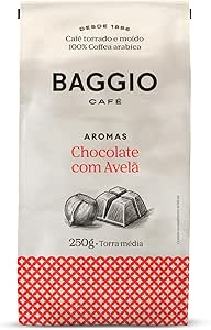 Baggio Café Café Torrado E Moído Aroma De Chocolate Com Avelã 250G