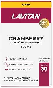 Multivitamínico Lavitan Cranberry Selênio 30 Comprimidos