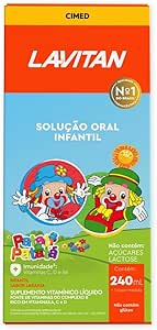 LAVITAN Vitamina Infantil Solução Oral Laranja Lavitan 240 Ml