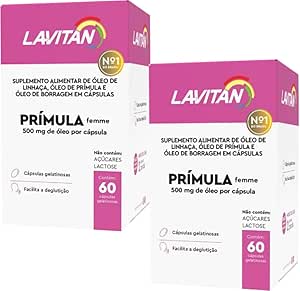 Lavitan Prímula Femme - 60 Cápsulas (2 un)