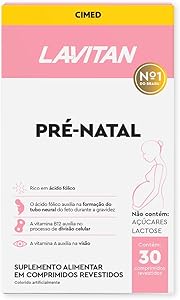 Lavitan Pré-natal Multivitamínico com 30 Comprimidos