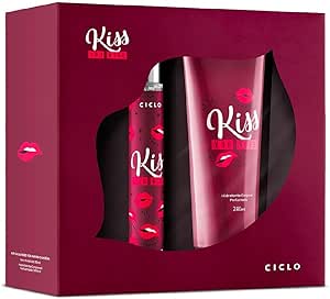 ESTOJO KISS ME MORE (DEO COLÔNIA 30ML + HIDRATANTE CORPORAL KMM 240 ML)