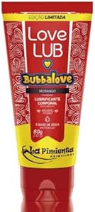 LUBRIFICANTE LOVE LUB MORANGO - EDIÇÃO LIMITADA LOVE LUB 60g - LA PIMIENTA