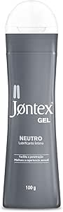 Gel Lubrificante Íntimo Jontex Neutro - Sem Sabor - 100g, Jontex, 100g