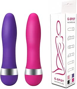 Vibrador Formato Liso Com Multivelocidade Aveludado 11×2,7 Cm