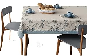 Toalha de Mesa Super Prática Retangular Estampada 8 Lugares Alvorada 1,55 m x 2,50 m Com 1 peça