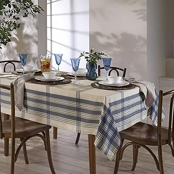 Toalha de Mesa Retangular 8 Lugares 1,60x2,70 m Clean Renova Luna D Dohler