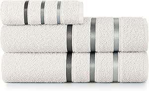 Jogo de Toalha 02 Banho e 01 Rosto, 100% Algodão Teka Dry