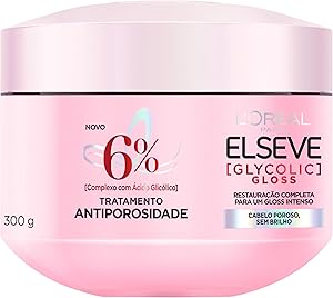 Creme de Tratamento L'Oréal Paris Elseve Glycolic Gloss 300g