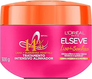 Creme de Tratamento L'Oréal Paris Elseve Liso dos Sonhos 300g