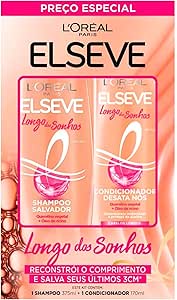 Shampoo 375ml + Condicionador 170ml Elseve Longo dos Sonhos