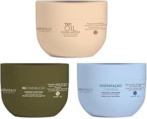 Arvensis Profissional, Kit Cronograma Capilar Arvensis (3 itens)