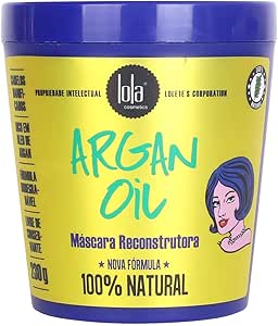 Argan Máscara de Reconstrução 230g , Lola Cosmetics
