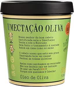 Umectação Oliva, Lola Cosmetics, Verde/Preto