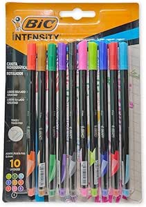 BIC, Caneta Intensity Fine, 0,4 mm, 10 Unidades