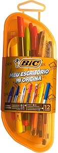 Kit de Escrita, Meu Escritório, com 12 Peças, Bic