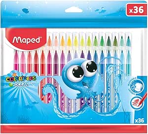 Caneta Hidrográfica, Maped, Ocean Polvo, 845936, 36 Cores