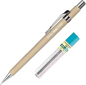 Pentel Lapiseira P200 Cores Tradicionais Japonesas 0.7mm Kuwazomê Bege + 1 Grafite SM/P207-JYM