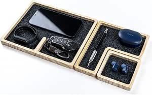 Acessórios para Escritório Organizador de Mesa Escritório Luxo em Madeira