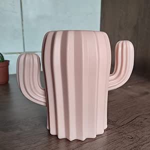 Porta Canetas Cacto Decorativo para Mesa | Organização com Estilo no Escritório ou Home Office | Criativo e Divertido | Presente Original