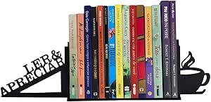 Aparador Organizador De Livros Suporte De Livro Café Preto