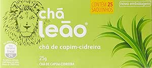 Leão Chá De Cidreira Fuze Com 25 Saquinhos