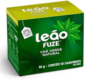 Leão Chá Verde Fuze Com 10 Saquinhos