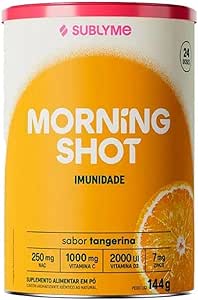 Morning Shot Matinal Sabor Tangerina 2.0 Sublyme - Lata 144gr