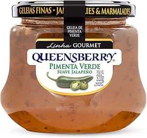 Geleia Agridoce de Pimenta Suave Jalapeño Queensberry Gourmet 320g
