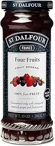 St Dalfour Geleia de Quatro Frutas (Quatre Fruits), 284g