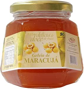 GELEIA DE MARACUJÁ 265g 100% FRUTA