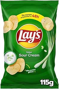 Batata Frita Lisa Creme De Cebola Lays 115G