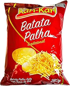 Batata Palha 280G tradicional Crocante com sal Kari-Kari